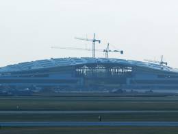 Terminal Construction Closer View - Nov 7 2007
