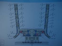 Midfield Terminal Map